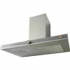 Dekorative Wandhaube 90cm 60db 394m3/h Edelstahl/Glas – Dhb7952g – De Dietrich 5