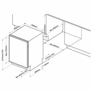 Spülmaschine 60cm 14 Maßgedecke 42db Voll Integriert – Dcj422dqx – De Dietrich 15